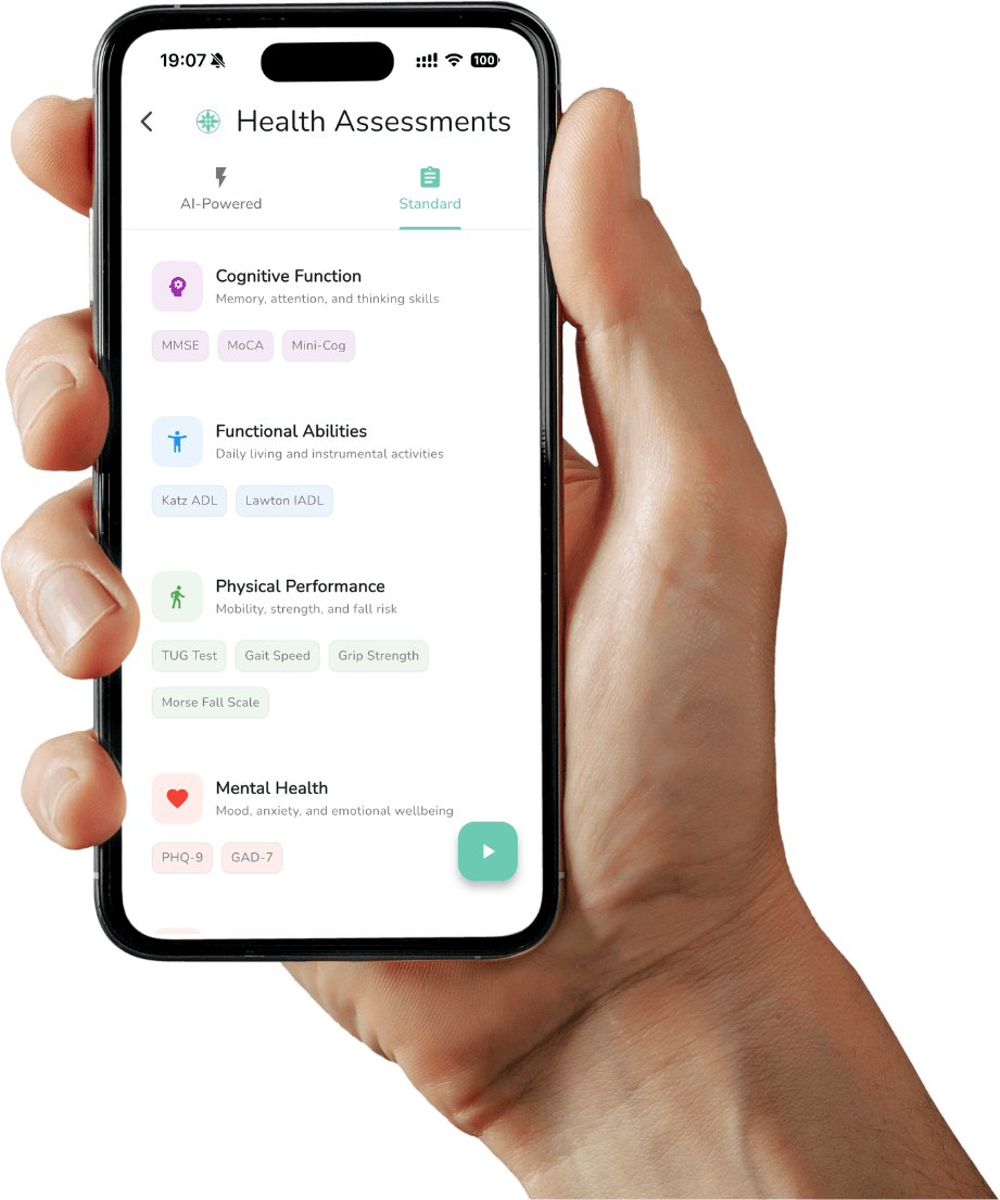 மதிப்பீடு இடைமுகம் Screenshot